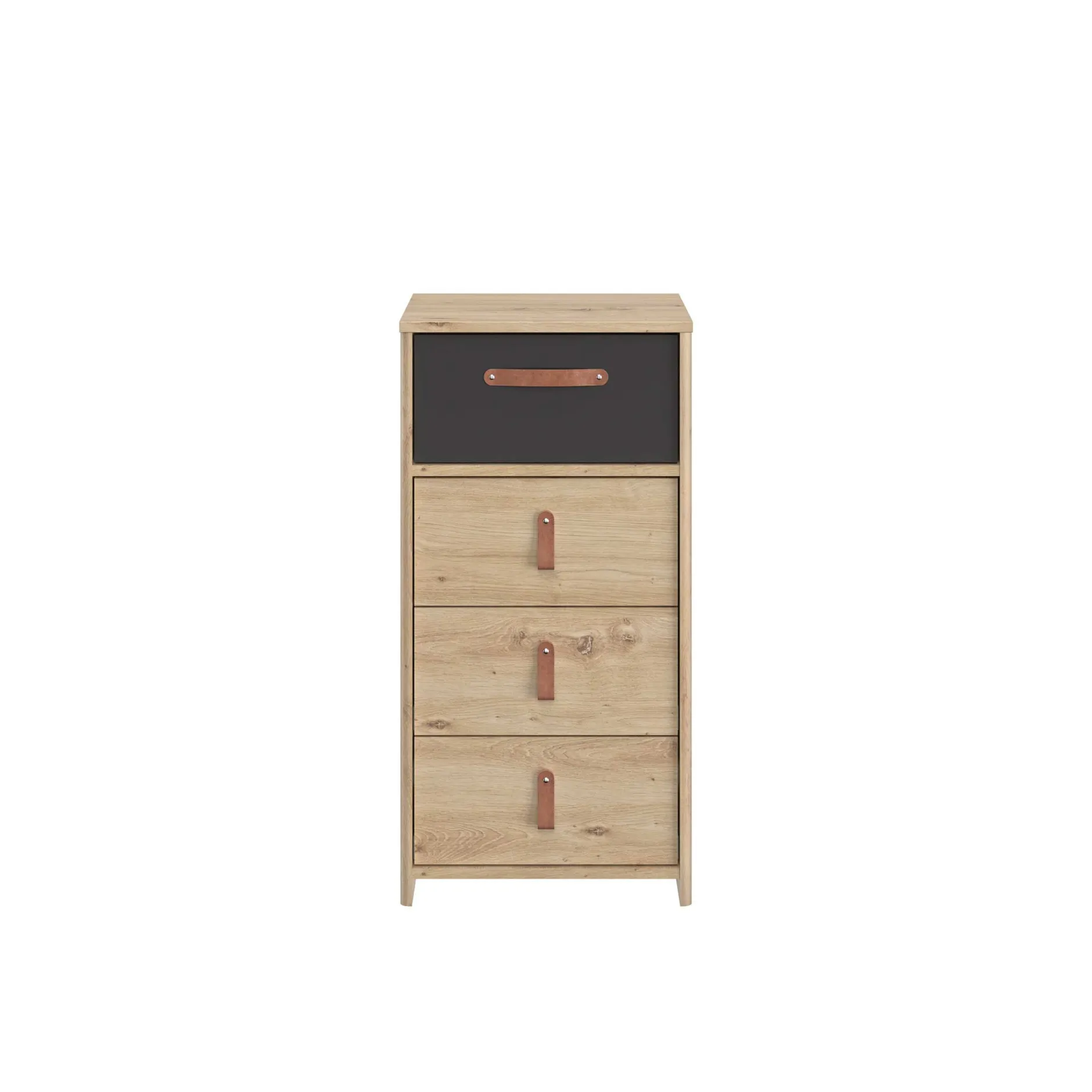 Kommode Liam 4 Schubladen - Eiche artisan