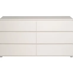 Kommode Nux 6 Schubladen - weiß
