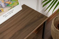 Konsole Solace - 100% MELAMINE - Walnuss - 77 x 30 x 120 cm
