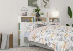 Kopfteil mit Stauraum Keith 162cm - weiß