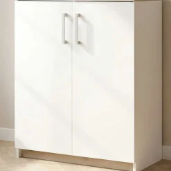 Lagerschrank Watson 73x41x95cm - 2 Türen - weiß