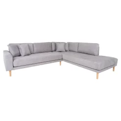 Lido Ecksofa Open End - Hellgrau