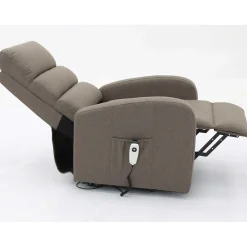 Liege Bruges mit Aufstehhilfe | elektrisch verstellbar | taupe