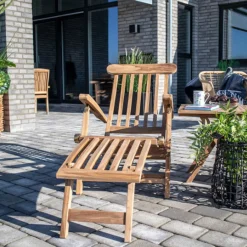 Liegestuhl Arrecife Teak - Natur