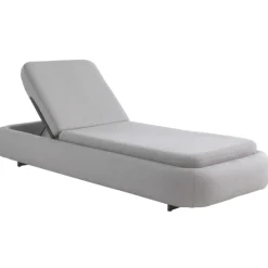 Liege Trieste Gescova - Aluminium anthrazit, Stoff grau, verstellbar