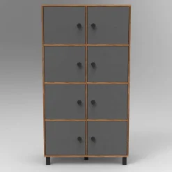 Locelso Mehrzweckschrank | 18mm Stärke | Nussbaum Anthrazit