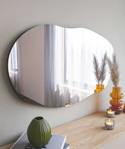 Lossa Spiegel | 100% MDF | Schwarz