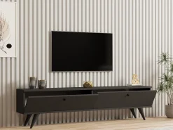 Lowboard Paris - 100% MELAMINE - Anthrazit - 160 x 40 x 25 cm