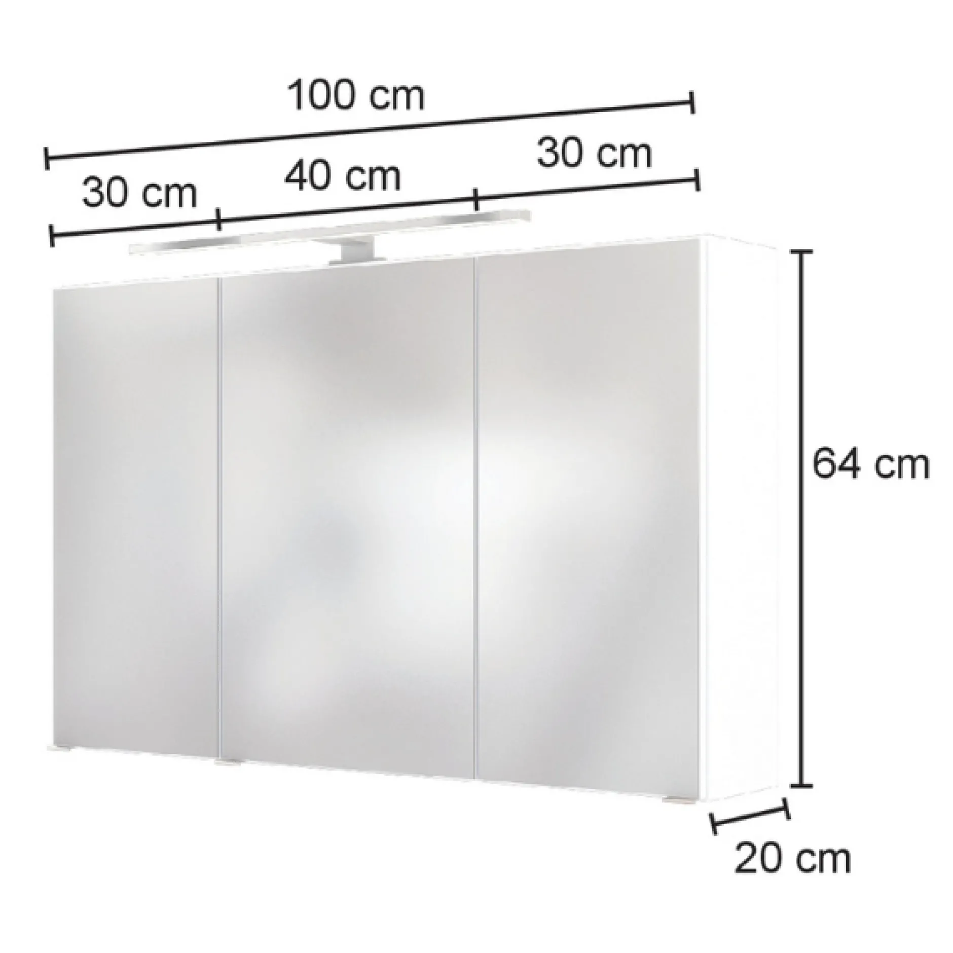 LunaBadezimmer : Spiegelschrank, Waschtischschrank, Säulenschrank - anthrazit/ocker