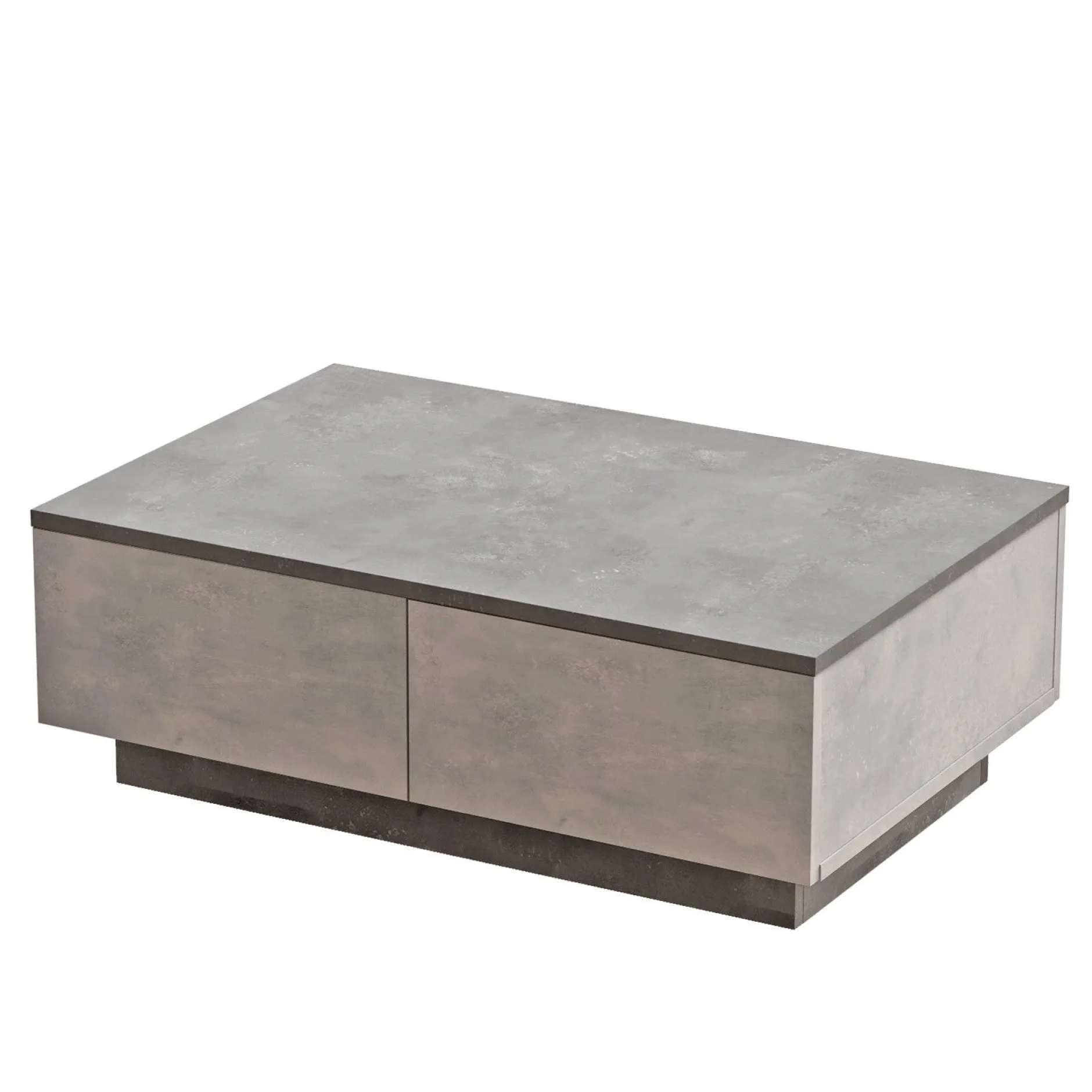 LV17 Couchtisch | 100 % MELAMIN | Silber, Anthrazit