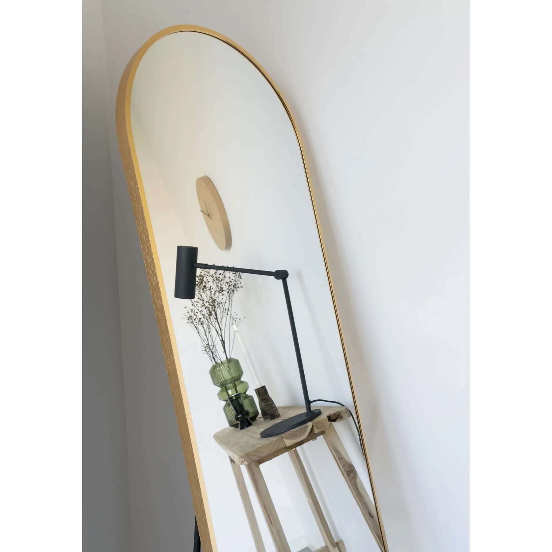 Madrid Spiegel - Messing, 40x150 cm