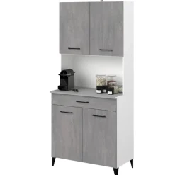 Maleficent Buffetschrank mit 4 Türen und 1 Schublade - Betonoptik