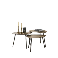 MariolaCouchtisch-Set -Antike Bronze