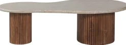 Marlon Couchtisch | 120 x 60 x 40 cm | Travertin Beige