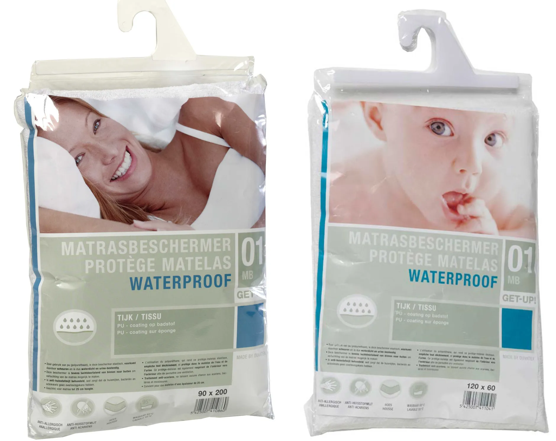 Matratzenschoner Wasserdicht 40x80cm