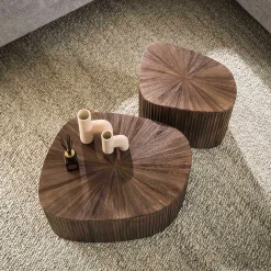 Maya Teak Rechteckig XL Couchtisch Set/2