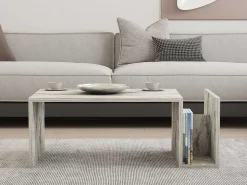 Memo Couchtisch | 100 % MELAMIN | Freesia-Marmor