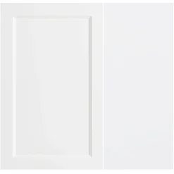 Meran Waschtischunterschrank | 80 x 47 x 65 cm | Eiche weiß