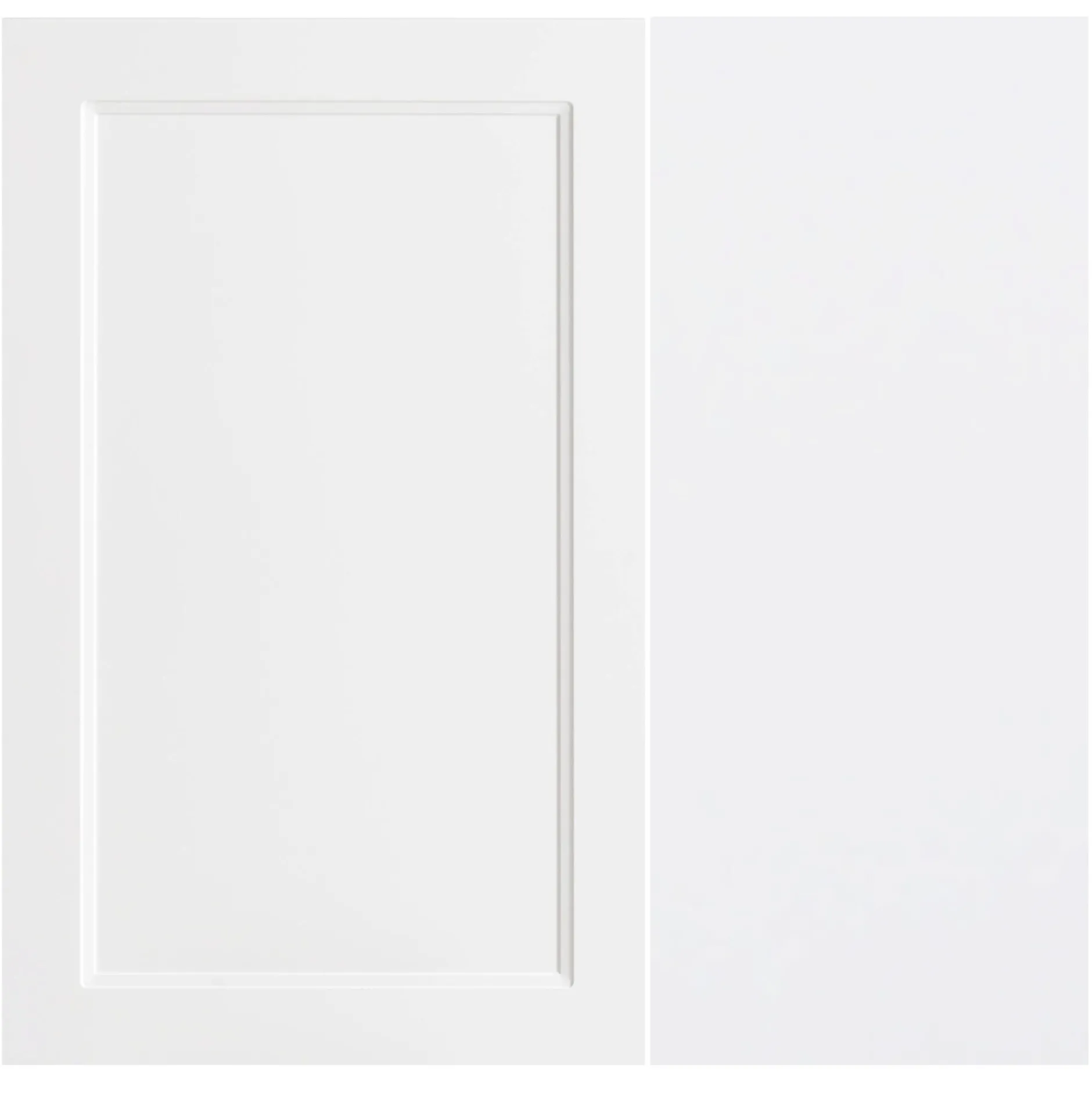 Meran Waschtischunterschrank | 80 x 47 x 65 cm | Eiche weiß