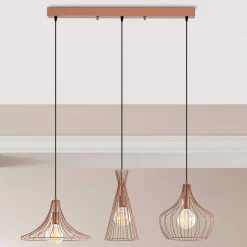 Mezopotamya Kronleuchter | METALLGEHÄUSE | Kupfer