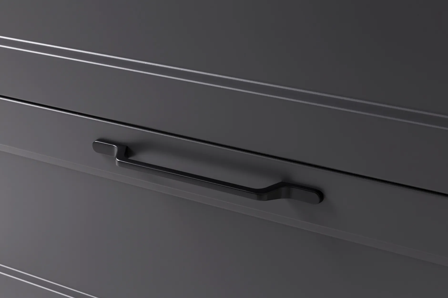 Mittelgroßer Lagerschrank Meran | 40 x 35 x 130 cm | Grau