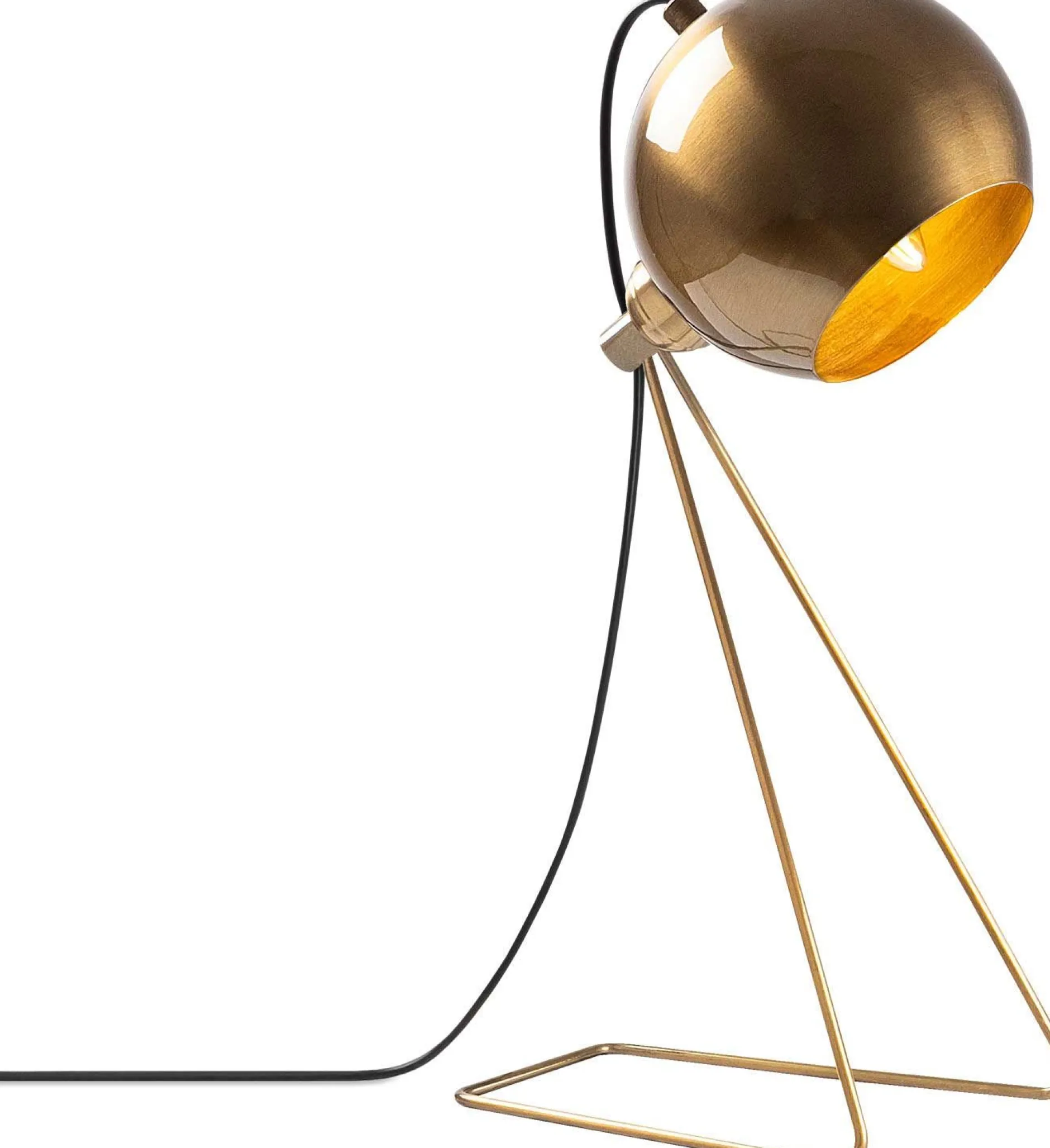 Mixed Tischlampe | METALLGEHÄUSE | Vintage
