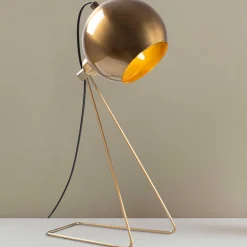 Mixed Tischlampe | METALLGEHÄUSE | Vintage