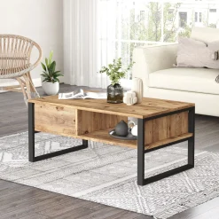 ML34 Couchtisch | 100 % MELAMIN | Atlantische Kiefer