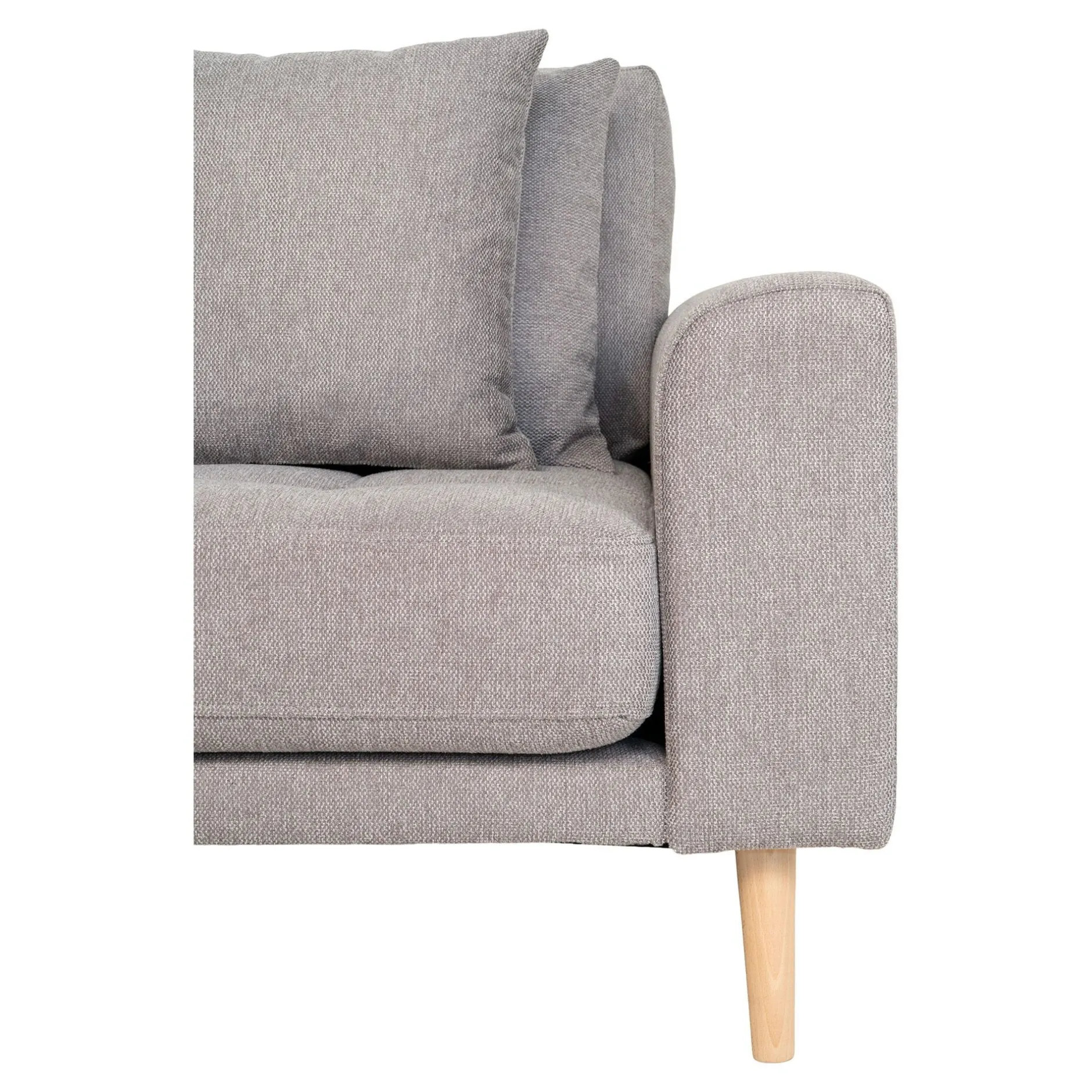 Modernes Lido Lounge Sofa - Hellgrau