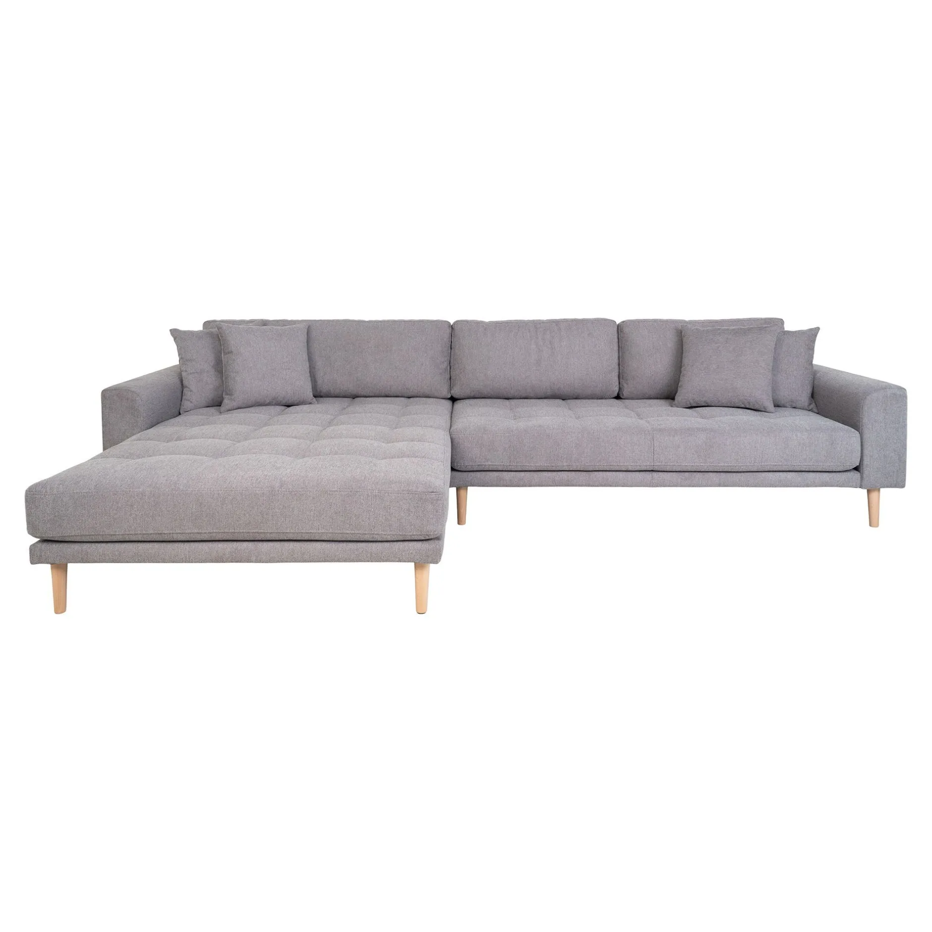 Modernes Lido Lounge Sofa - Hellgrau