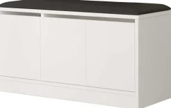 MR2 Schuhschrank | 100% MELAMIN | Weiß