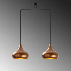 Muba Kronleuchter | METALLGEHÄUSE | Patina
