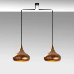 Muba Kronleuchter | METALLGEHÄUSE | Patina
