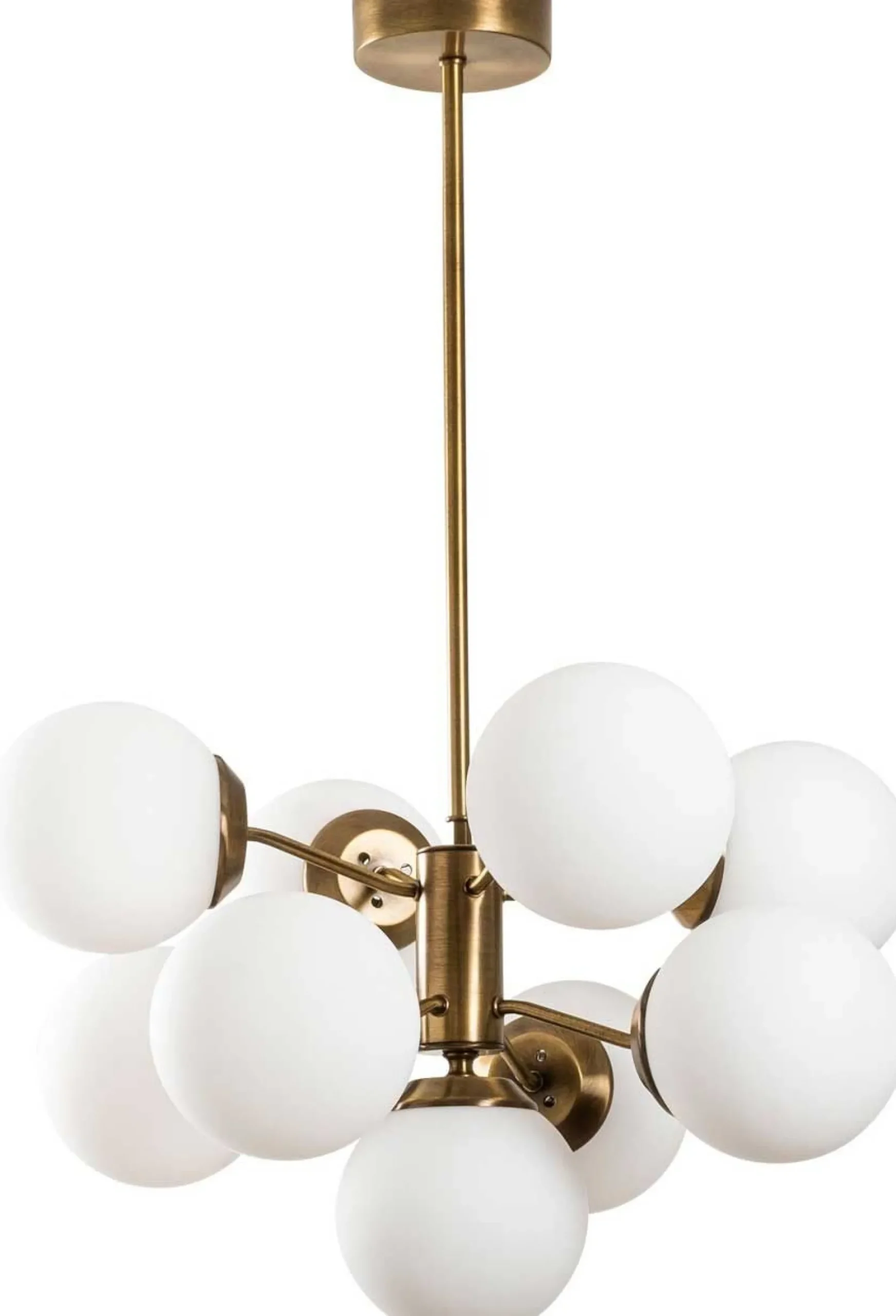 Mudoni Kronleuchter | METALLGEHÄUSE | Vintage, Weiß