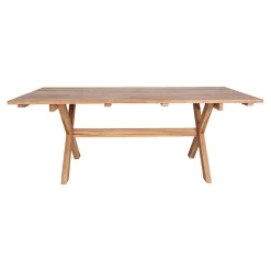 Murcia Esstisch aus Teakholz - Ausführung Natur, 200x90x75 cm