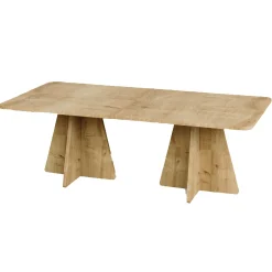 Mushroom 2 Couchtisch | 100 % MELAMIN | Saphir-Eiche