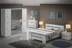 Nachttisch Forever 1 Schublade - grau