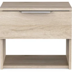 Nachttisch Micheline - 44x37x38cm - mit Schublade - Eiche Dekor