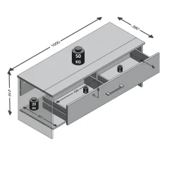 Nala Schuhschrank/Sitzbank
