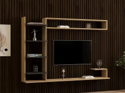 Noble TV-Möbel | 100 % MELAMIN | Saphir, Anthrazit