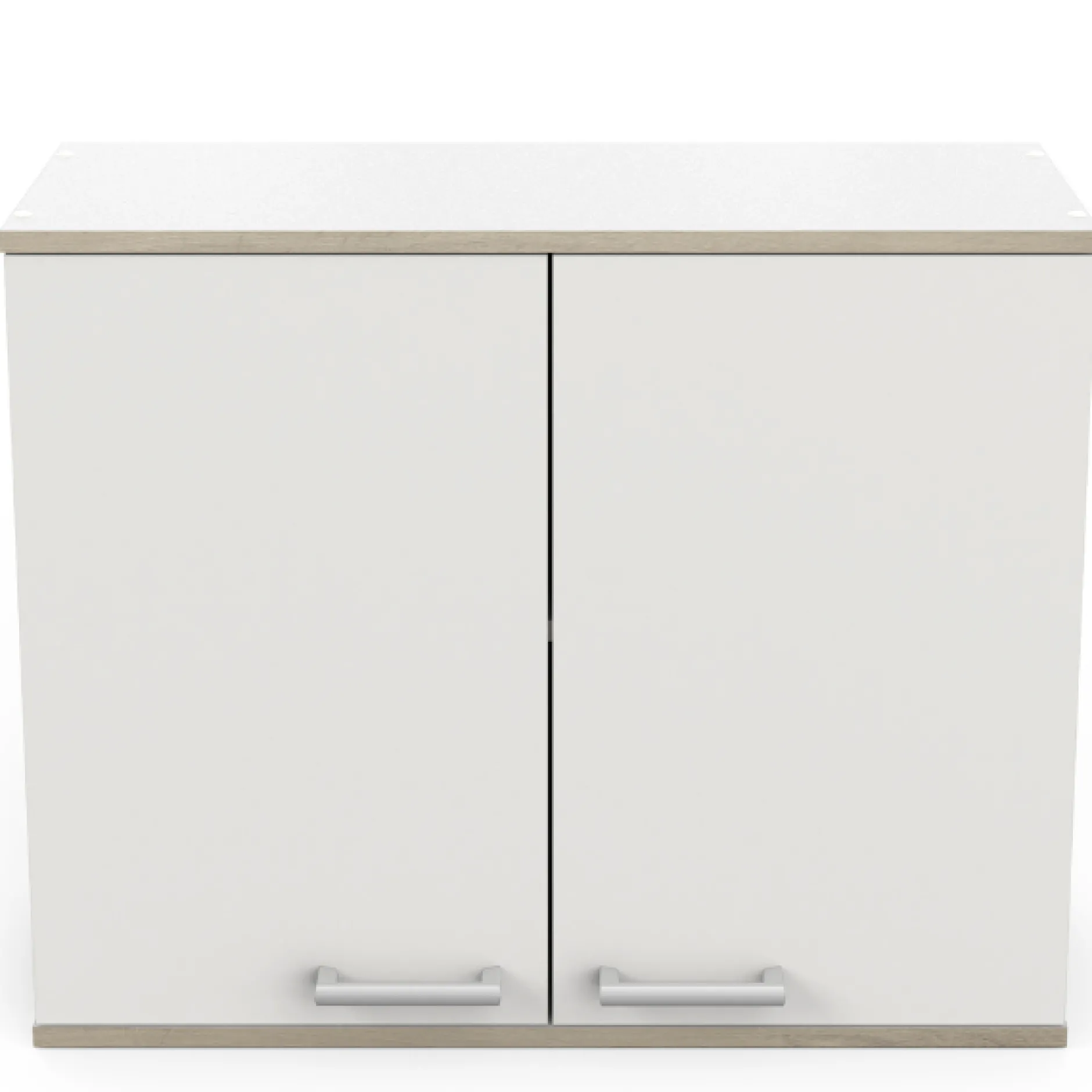 Oberschrank Chef-Kronberg Eiche/Mattweiß