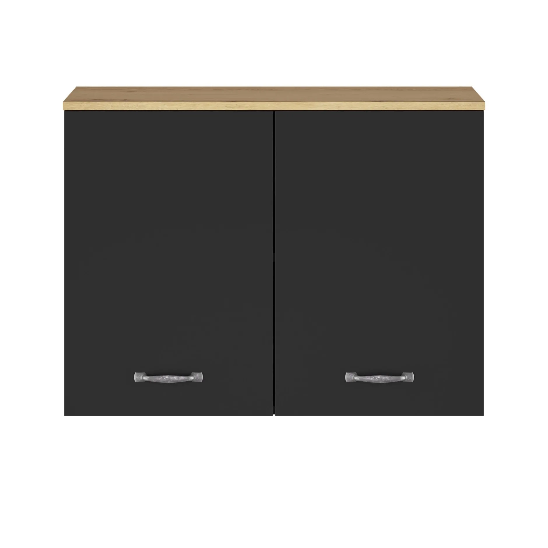 Oberschrank Küche Manchester | 80 x 32 x 60 cm | Helvezia Oak Design