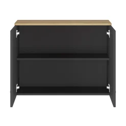 Oberschrank Küche Manchester | 80 x 32 x 60 cm | Helvezia Oak Design