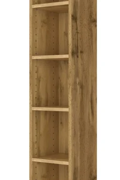 Offener Säulenschrank Gene 25cm - wotan Eiche Dekor