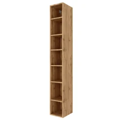 Offener Säulenschrank Sefa hoch 25cm - wotan Eiche
