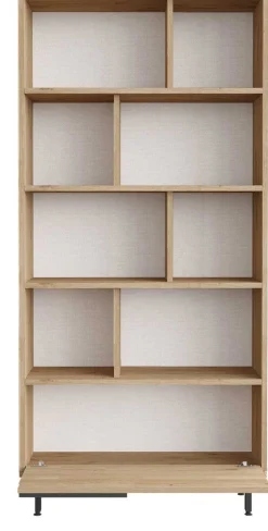 ON4 Bücherregal | 100 % MELAMIN | Walnuss