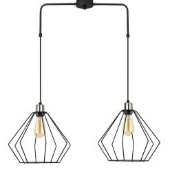 Opviq Kronleuchter | METALLKÖRPER | Höhenverstellbar | Schwarz