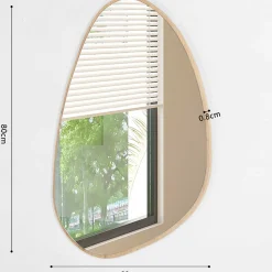 Organischer Spiegel Roza | 60 x 80 cm | Old Oak Design