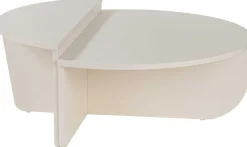 Orion Couchtisch | 100% MELAMIN | Holz Weiß