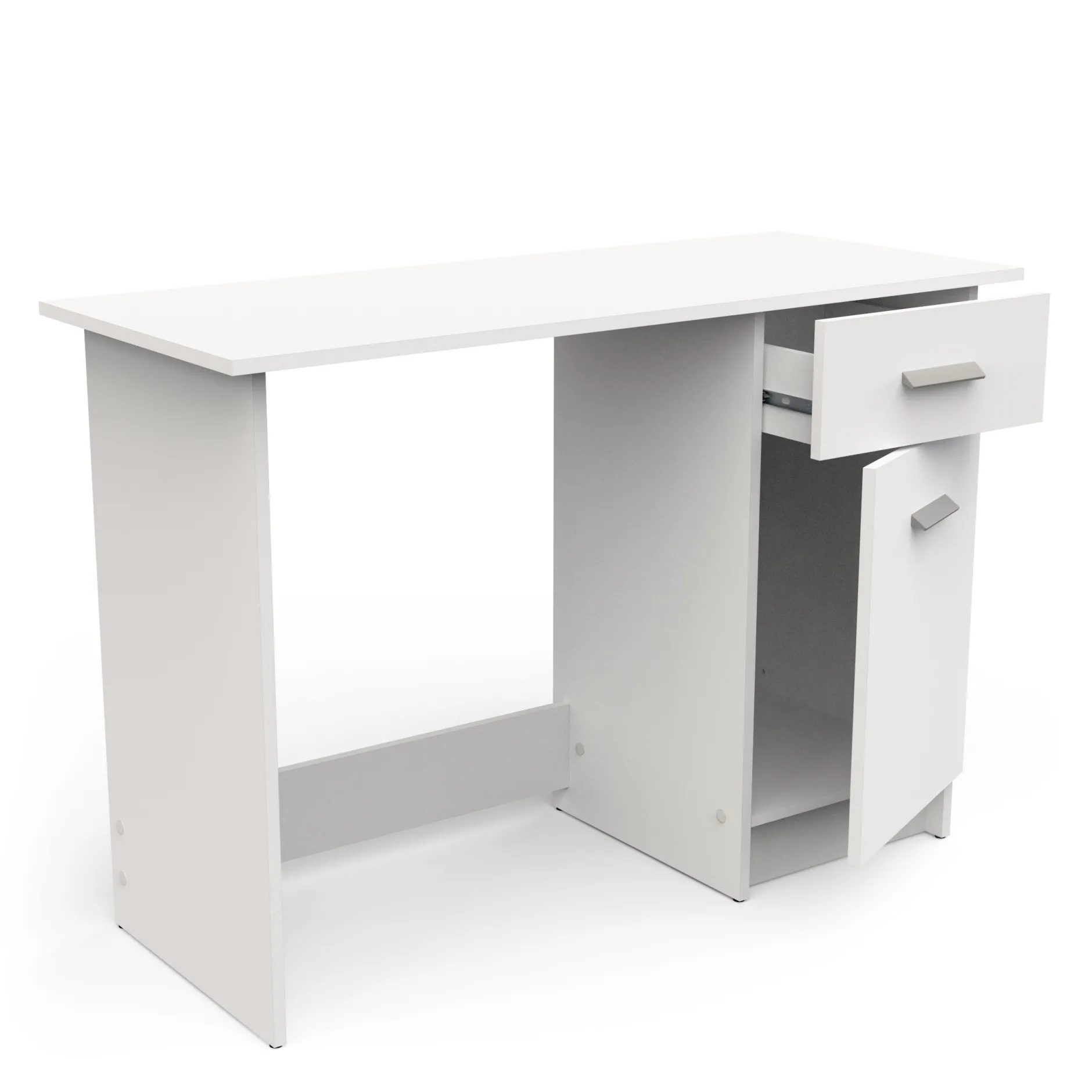 Osiris Schreibtisch - 448x108,40x75 cm - Brun/Spanplatte